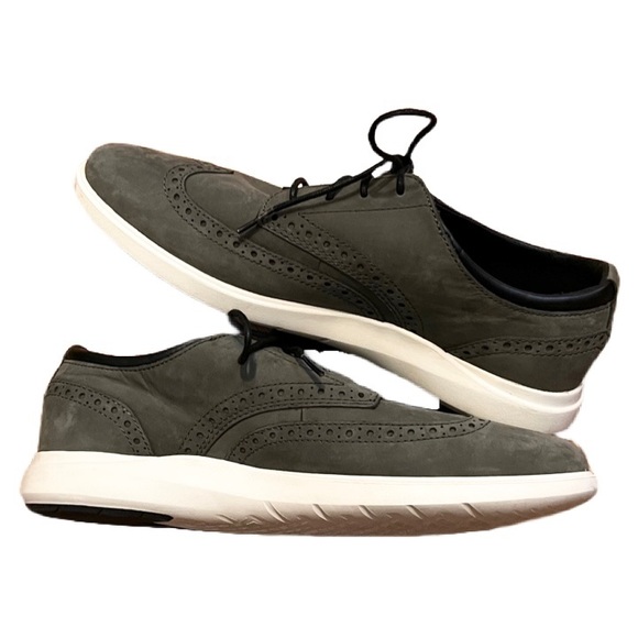 Cole Haan Zero Grand Grey Oxford Shoes - Picture 5 of 10
